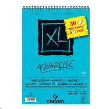 BLOC CANSON ACUARELA XL 25+5 A3 300G