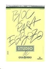 ALBUM ESPIRAL ESBOZO 10,5X14,8 50H GUARRRO 90G