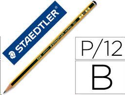 LAPIZ NORIS STAEDTLER 1B NEGRO