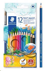 LAPIZ STAEDTLER NORIS CLUB AQUAREL 12U.CAJA