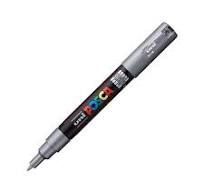 POSCA MARCADOR PLATA 3M PUNTA CONICA 0,9-1,3MM
