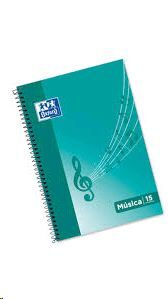 LIBRETA  MUSICA A4 20H OXFORD