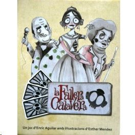 FALLERA CALAVERA,LA-001.JUEGO CARTAS-ORIGINAL-