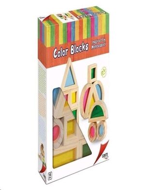 PEDAGOGIAS ACTIVAS BY MONTESSORI COLOR BLOCKS 12 PZC +18 MESE