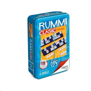 METAL BOX RUMMI CLASIC TRAVEL +8 AÑOS