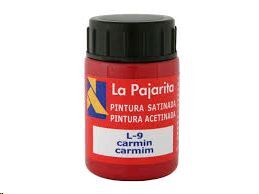 PINTURA PAJARITA CARMIN L-9                 