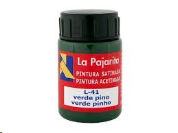 PINTURA PAJARITA VERDE PINO             