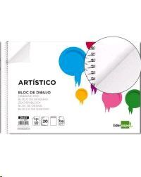 BLOC DIBUJO ARTISTICO F.ESPIRAL 230X325 20H130GR.SIN RECUADRO