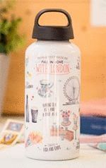 BOTELLA DE ALUMINIO LOVELY STREETS LONDON