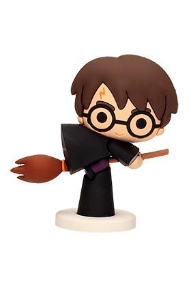 HARRY POTTER NIMBUS CAPA NEGRA MINI FIGURA GOMA HA
