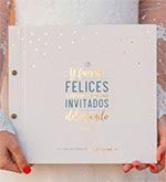 LIBRO DE FIRMAS DE UNA BODA GENIAL