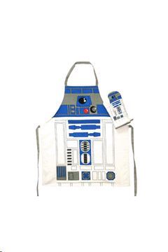 R2-D2 DELANTAL Y MANOPLA STAR WARS