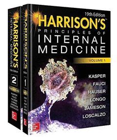 HARRISON'S PRINCIPLES OF INTERNAL MEDICINE 2VOL. INGLES
