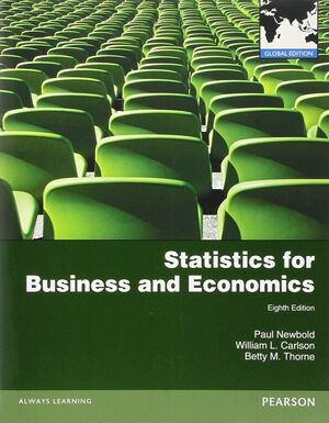 STATISTICS FOR BUSINESS AND ECONOMICS