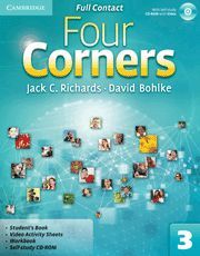 FOUR CORNERS LEVEL 3 FULL CONTACT WITH SELF-STUDY CD-ROM