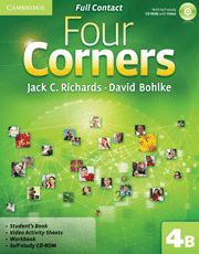 FOUR CORNERS LEVEL 4 FULL CONTACT B WITH SELF-STUDY CD-ROM