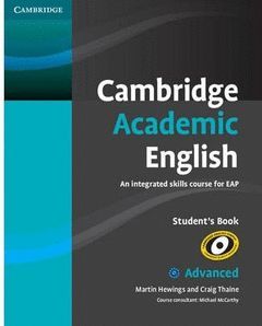 CAMBRIDGE ACADEMIC ENGLISH  C1.ADVANCED  STUDENTS BOOK