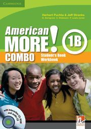 AMERICAN MORE! LEVEL 1 COMBO B WITH AUDIO CD/CD-ROM