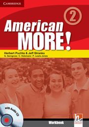AMERICAN MORE! LEVEL 2 WORKBOOK WITH AUDIO CD