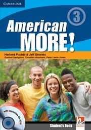 AMERICAN MORE! LEVEL 3 STUDENT'S BOOK WITH CD-ROM