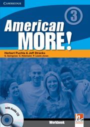 AMERICAN MORE! LEVEL 3 WORKBOOK WITH AUDIO CD