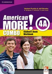 AMERICAN MORE! LEVEL 4 COMBO A WITH AUDIO CD/CD-ROM