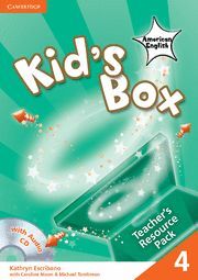 KID'S BOX AMERICAN ENGLISH LEVEL 4 TEACHER'S RESOURCE PACK WITH AUDIO CD