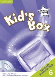 KID'S BOX AMERICAN ENGLISH LEVEL 6 TEACHER'S RESOURCE PACK WITH AUDIO CD