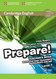 PREPARE! 7 TEACHER'S BOOK WITH DVD AND TEACHER'S RESOURCES ONLINE