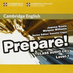 CAMBRIDGE ENGLISH PREPARE LEVEL 1 CLASS AUDIO CDS (2)