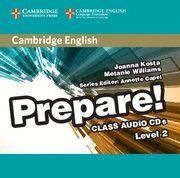 CAMBRIDGE ENGLISH PREPARE LEVEL 2 CLASS AUDIO CDS (2)