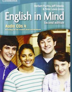 ENGLISH IN MIND LEVEL 4 AUDIO CDS (4) 2ND EDITION