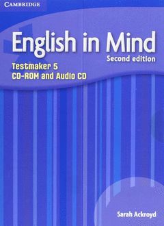 ENGLISH IN MIND LEVEL 5 TESTMAKER CD-ROM AND AUDIO CD 2ND EDITION
