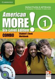 AMERICAN MORE! SIX-LEVEL EDITION LEVEL 1 COMBO WITH AUDIO CD/CD-ROM