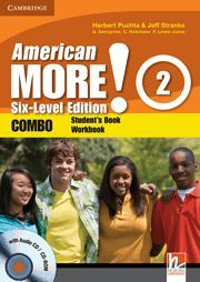 AMERICAN MORE! SIX-LEVEL EDITION LEVEL 2 COMBO WITH AUDIO CD/CD-ROM