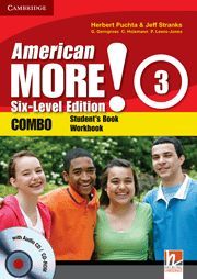 AMERICAN MORE! SIX-LEVEL EDITION LEVEL 3 COMBO WITH AUDIO CD/CD-ROM
