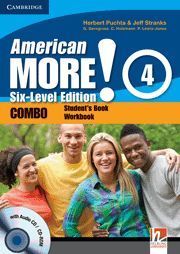 AMERICAN MORE! SIX-LEVEL EDITION LEVEL 4 COMBO WITH AUDIO CD/CD-ROM