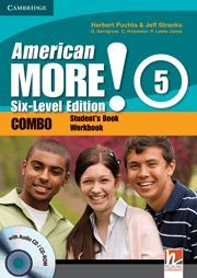 AMERICAN MORE! SIX-LEVEL EDITION LEVEL 5 COMBO WITH AUDIO CD/CD-ROM