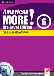 AMERICAN MORE! SIX-LEVEL EDITION LEVEL 6 TEACHER'S RESOURCE BOOK WITH TESTBUILDE