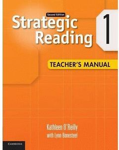 STRATEGIC READING LEVEL 1 TEACHER'S MANUAL 2ND EDITION