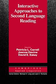 INTERACTIVE APPROACHES TO SECOND LANGUAGE READING