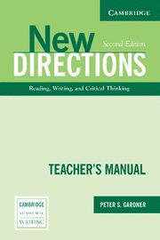 NEW DIRECTIONS TEACHER'S MANUAL 2ND EDITION