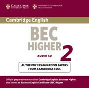 CAMBRIDGE BEC HIGHER 2 AUDIO CD