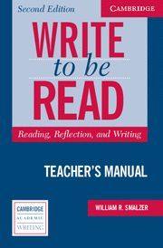 WRITE TO BE READ TEACHER'S MANUAL 2ND EDITION