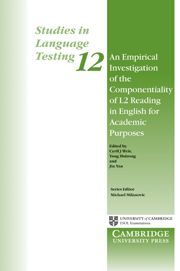 AN EMPIRICAL INVESTIGATION OF THE COMPONENTIALITY OF L2 READING IN ENGLISH FOR A