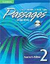 PASSAGES TEACHER'S EDITION 1 WITH AUDIO CD 2ND EDITION