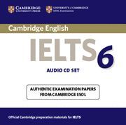 CAMBRIDGE IELTS 6 AUDIO CDS