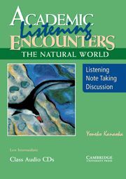 ACADEMIC LISTENING ENCOUNTERS THE NATURAL WORLD CLASS AUDIO CDS (3)