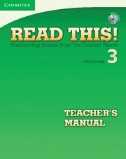 READ THIS! LEVEL 3 TEACHER'S MANUAL WITH AUDIO CD