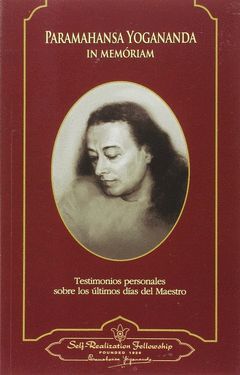 PARAMAHANSA YOGANANDA. IN MEMÓRIAM